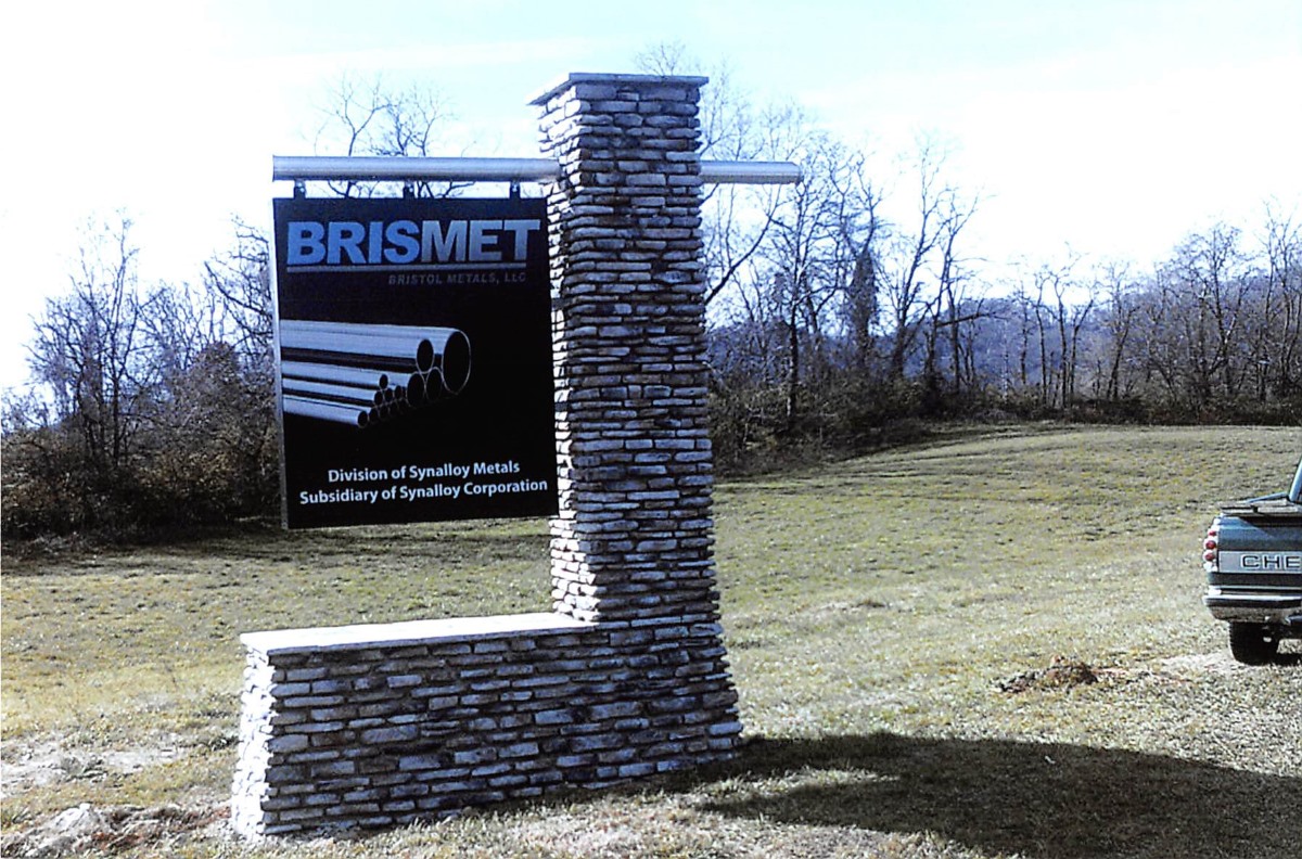 Business sign foundation