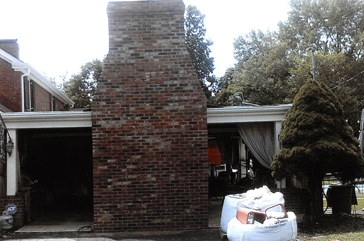 Chimney masonry work