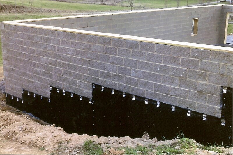 Stone foundation work