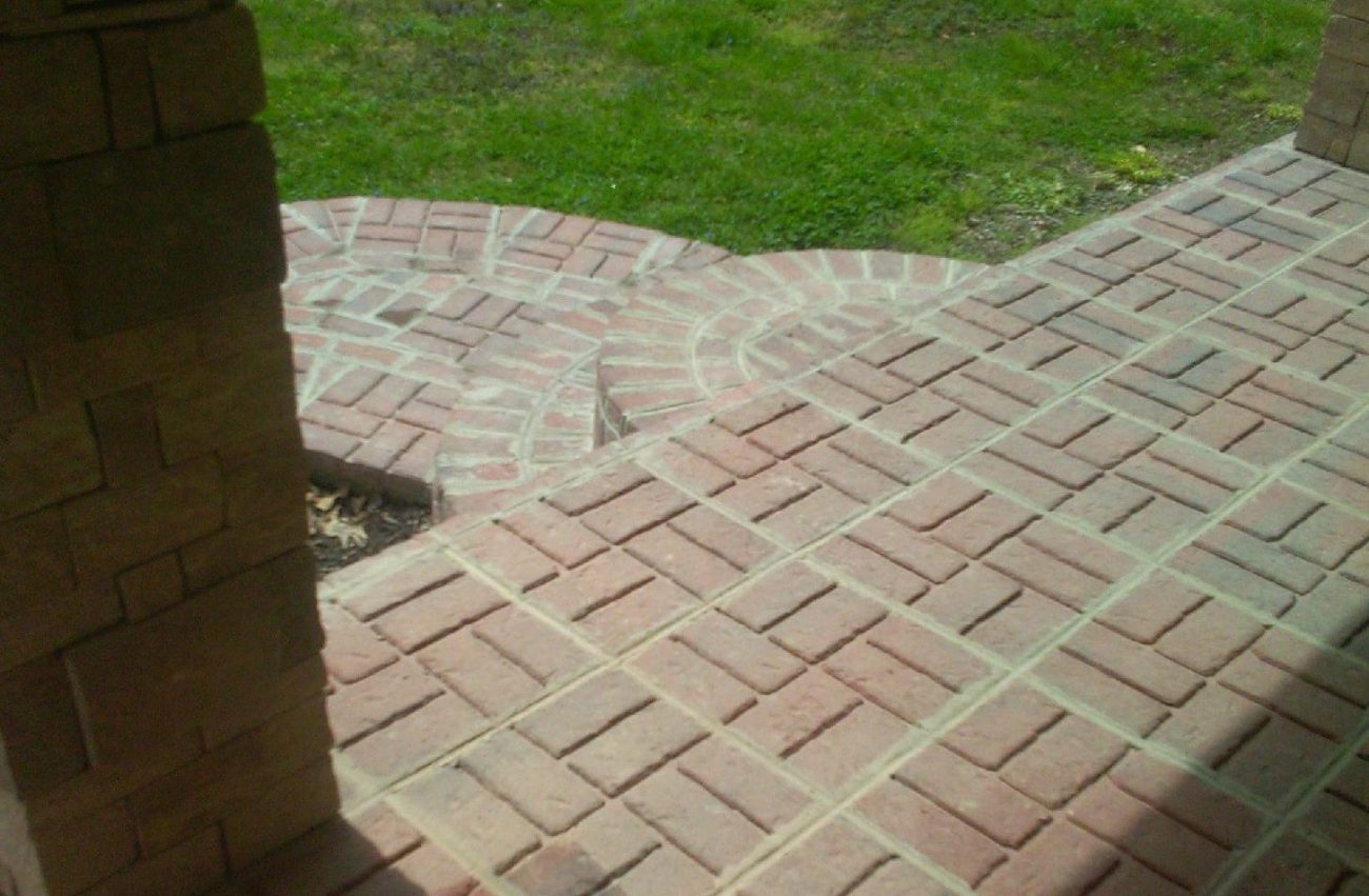 Patio construction project